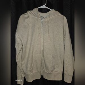 Time and Tru zip up hoodie - small